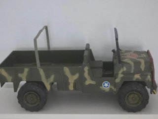 Camión Militar Moltó Vintage 64cm Made in Spain