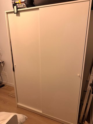 Armario Kleppstad Ikea puertas correderas blanco