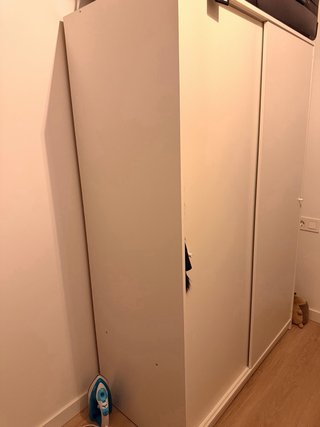 Armario Kleppstad Ikea puertas correderas blanco