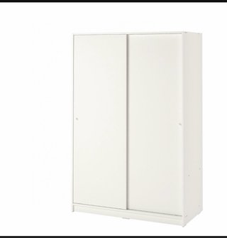 Armario Kleppstad Ikea puertas correderas blanco