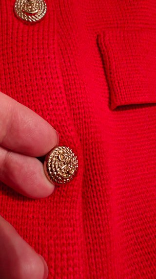 Chaqueta Zara Roja Talla S