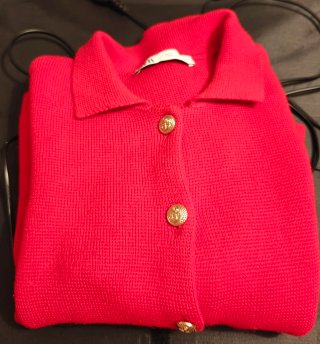 Chaqueta Zara Roja Talla S