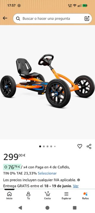 2 Karts de pedales marca Berg