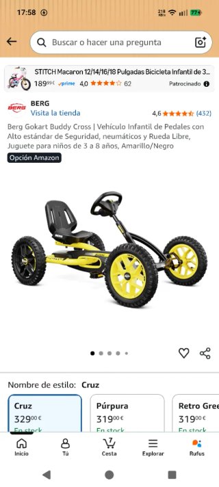 2 Karts de pedales marca Berg