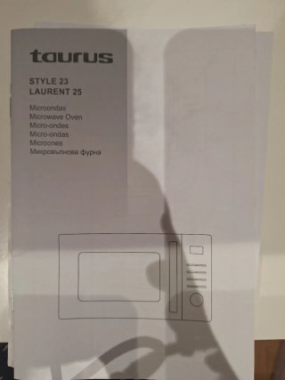 Microondas Taurus Negro