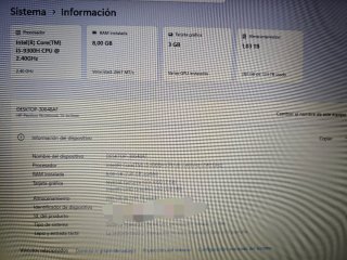 HP Pavilion 15 i5-9300h 128GB SSD RTX 1050