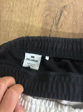 2 Bermudas Pull&Bear Blancas y Negras