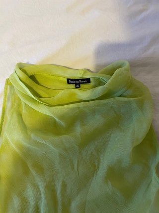 Top verde e giallo