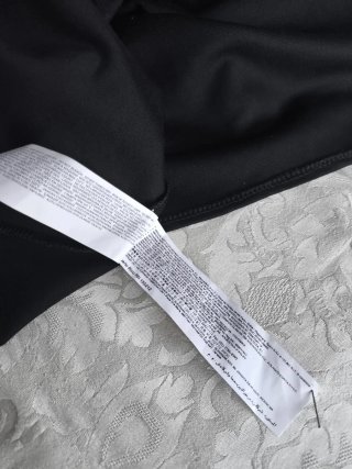 Vestido negro manga corta mujer.sin estrenar