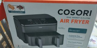 Cosori Freidora Doble Cesta 8.5L