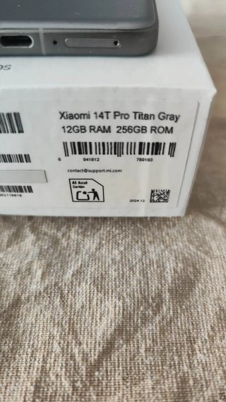 Xiaomi 14T Pro Titán Gray