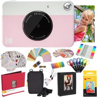 KODAK Printomatic Cámara instantánea (Rosado)