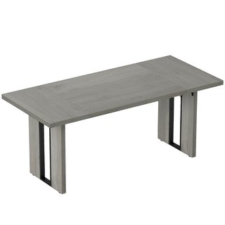 Tavolo da Pranzo in Stile Industriale per 8 Person