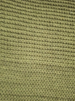 Bolso de mano crochet verde