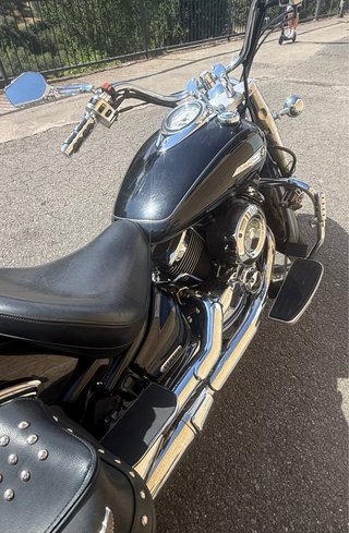 Yamaha Drag Star 1100 Classic Negra