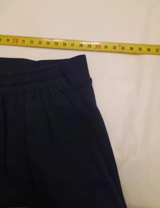 Pantalón corto vintage azul