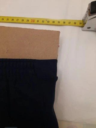 Pantalón corto vintage azul