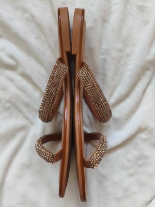 Sandali Artiztra Beige con Brillanti