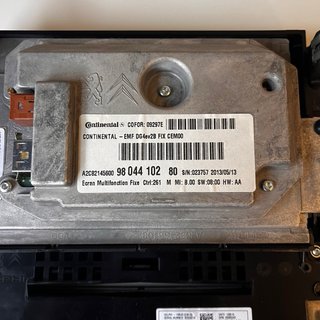 Pantalla GPS + Climatizador Citroën C4 II