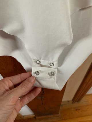 Body plumeti blanco talla única
