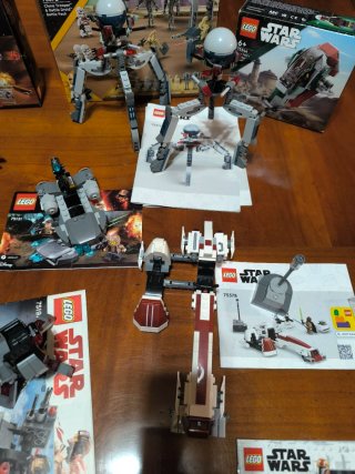Conjunto di set Lego Star Wars