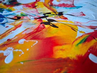 Quadro Astratto Originale XXL 140x60 AlbertoStocco
