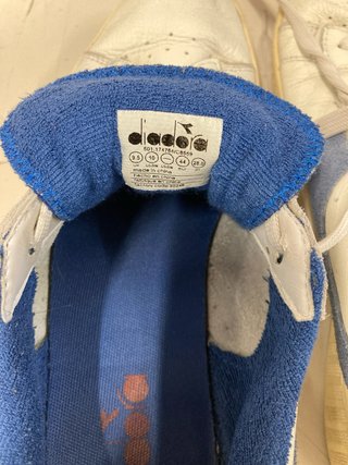 Diadora Sneakers Bianche e Blu