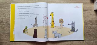 Cuento (català) La girafa i el xacal.