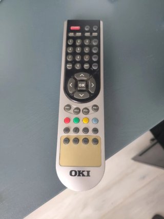 TV OKI 19 pulgadas, con mando a distancia