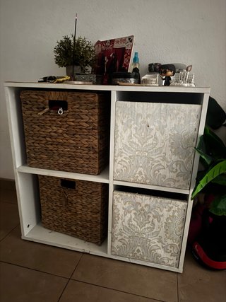 Mueble Organizador con Cestas