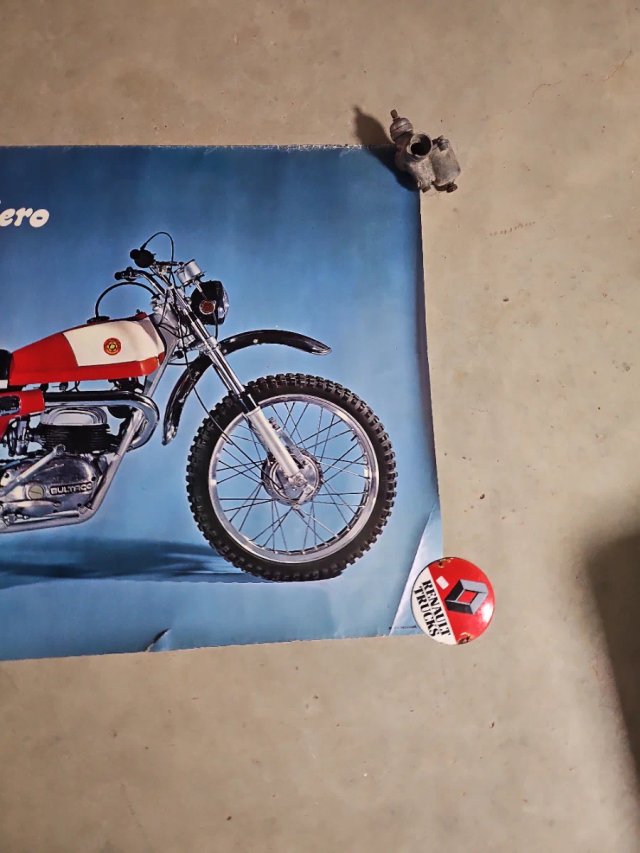 Póster Bultaco El Montadero 1970 ORIGINAL