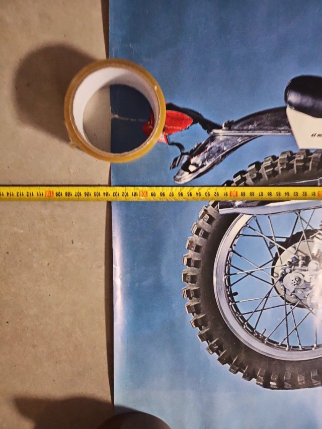 Póster Bultaco El Montadero 1970 ORIGINAL