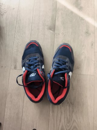 Zapatillas Nike Azules y Rojas