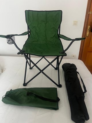 Sillas de Playa Plegables Verdes