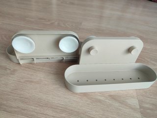 Estante ÖBONÄS IKEA ventosa beige grisáceo