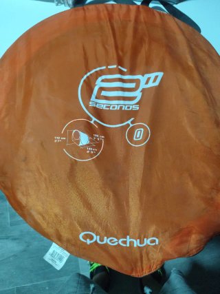 Carpa Quechua 2 Segundos Naranja