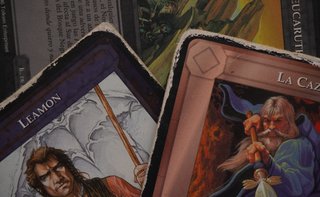 Lote 198 Cartas El Señor de los Anillos SATM