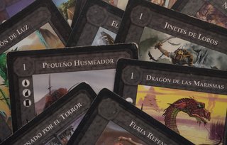 Lote 198 Cartas El Señor de los Anillos SATM