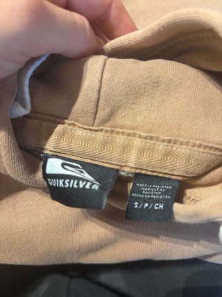 Sudadera Quiksilver Beige