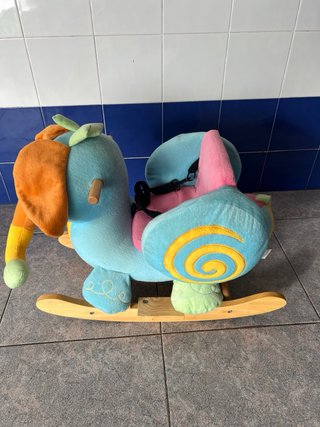 Balancín Elefante Peluche Bebé