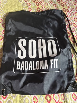 REGALO Mochila SOHO BADALONA FIT Negra por compra