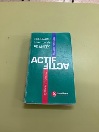 Diccionario práctico de francés ACTIF francés-e...