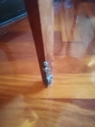 Mesa vintage para juegos