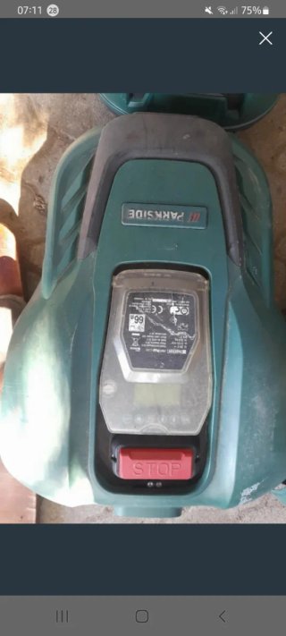 Robô cortador de relva Parkside vendo ou troco