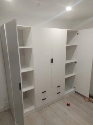Armario 4 puertas blanco