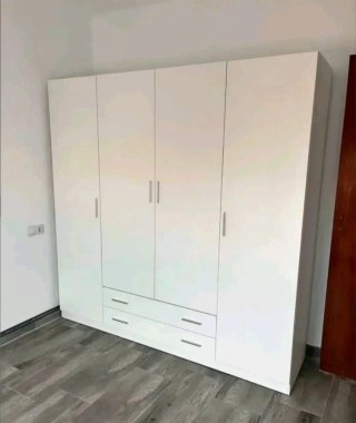 Armario 4 puertas blanco