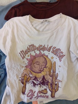 Lote 6 Camisetas Chica Talla M