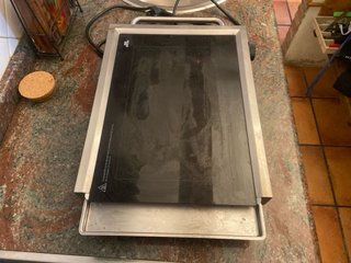 Plancha Grill Cristal Eléctrica