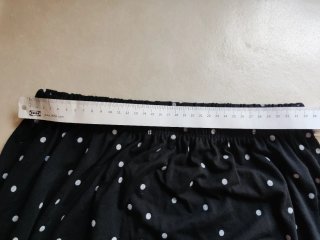 Gonna lunga Tezenis pois bianchi