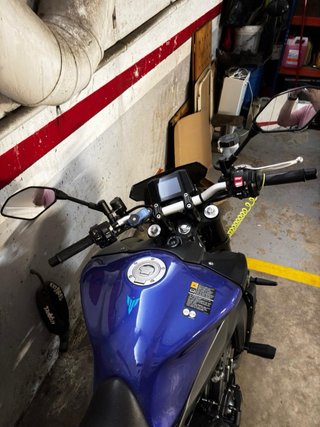 Yamaha MT-09 A2 Naked Azul/Gris